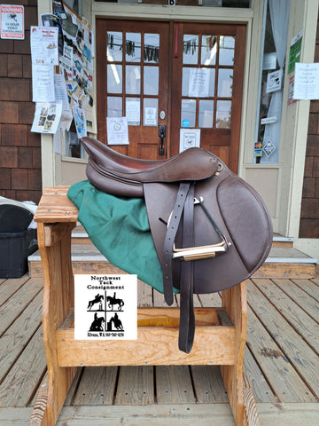 16.5" HDR Club Close Contact English Saddle