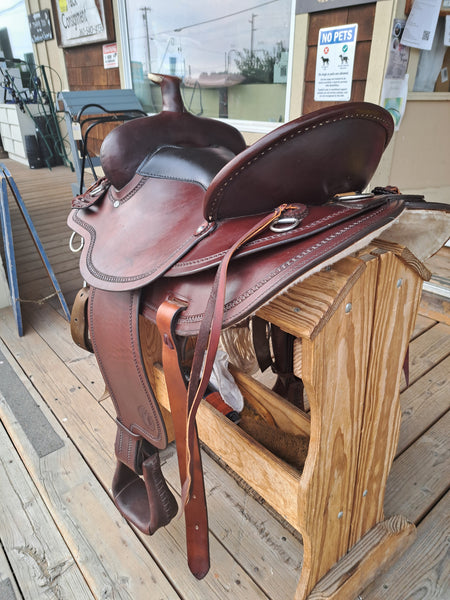 17" Circle Y Draft Horse Western Saddle