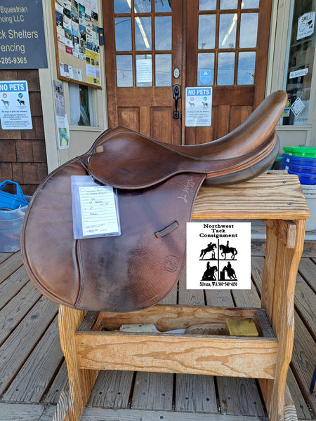 17.5" Hampton & Scott All Purpose English Saddle