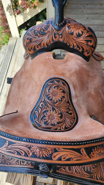 15" Blue Ridge All Around Ranch Saddle