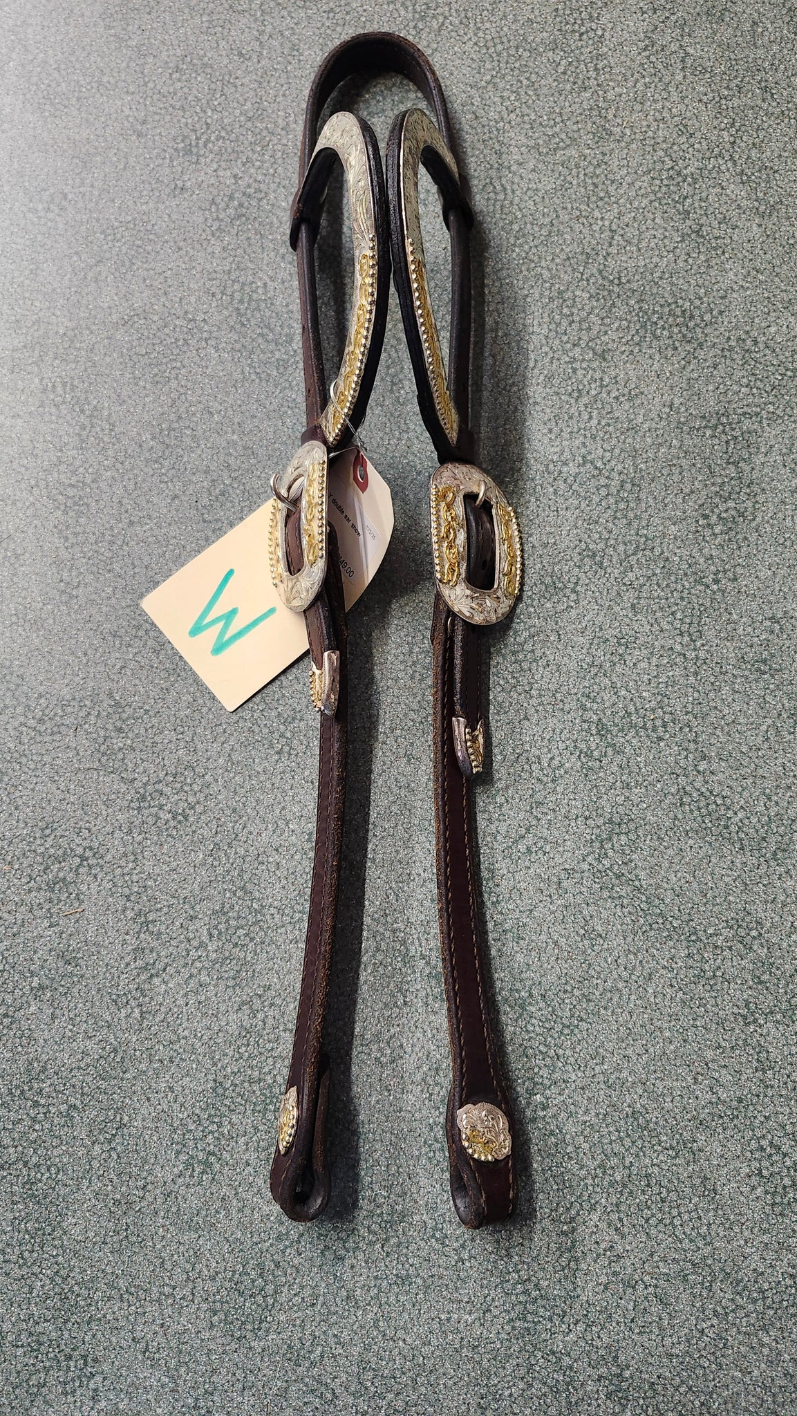 Circle y Double Ear Show Bridle