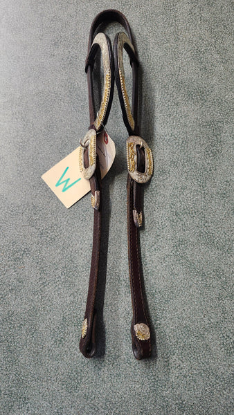 Circle y Double Ear Show Bridle