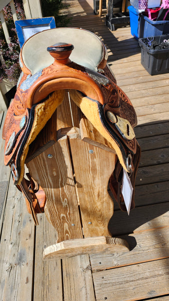 16" Rocking R Western Equitation Show Saddle