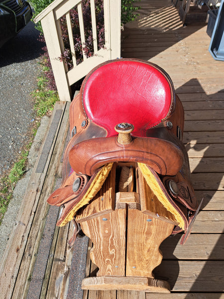 14" Alamo Trophy Barrel Saddle