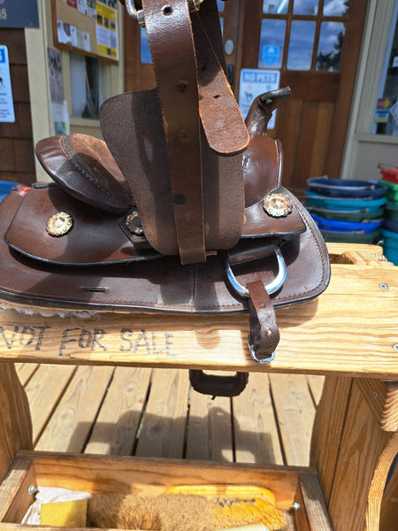 8" Tough 1 King Series Western Saddle