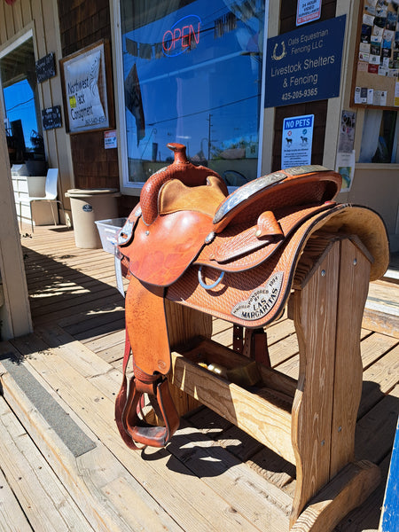 16" Crates Reining Saddle