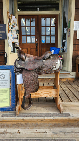15" Simco Western Equitation Show Saddle