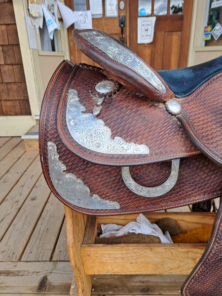 ON TRIAL 16" Crates Western Equitation Show Saddle