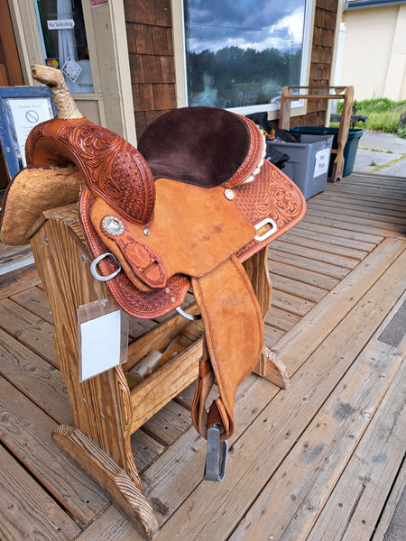 14" Circle Y Barrel Saddle