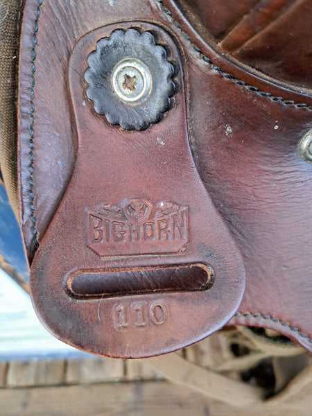 15" Big Horn Cordura Roper Western saddle
