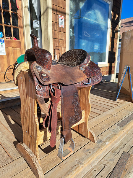 ON TRIAL 16" Master Saddles Barrel All Around Saddle