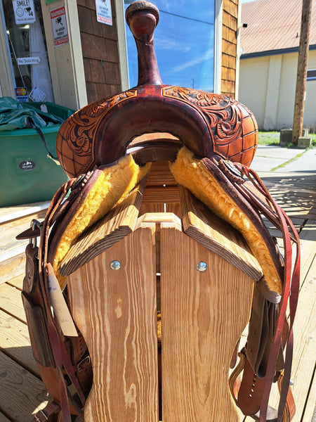 14" Paul Taylor Barrel Saddle