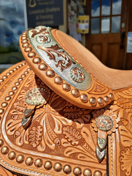 16" Dale Chavez Western Equitation Show Saddle