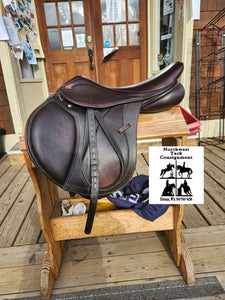 ON TRIAL 17.5" Monarch Jumping Saddle S665