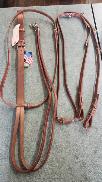 NEW Tory Leather German Martingale