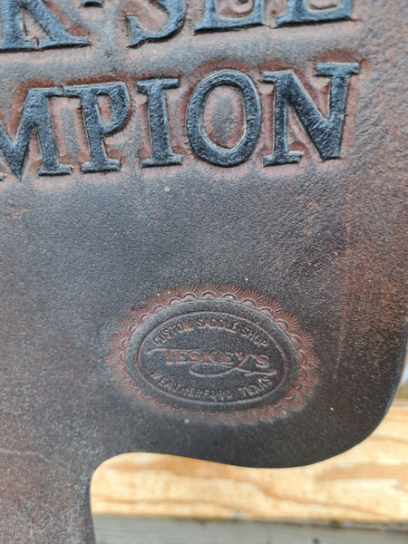 14.5" Teskey's Trophy Barrel Racing Saddle