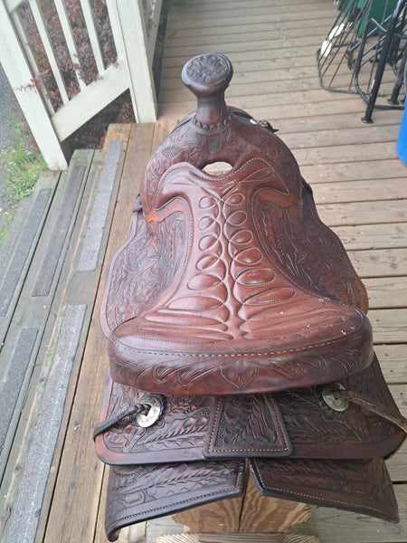 16" Western Trail/Equitation Saddle
