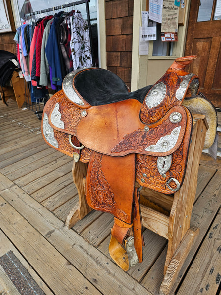 ON TRIAL 15.5" Tex Tan Imperial Western Equitation Show Saddle