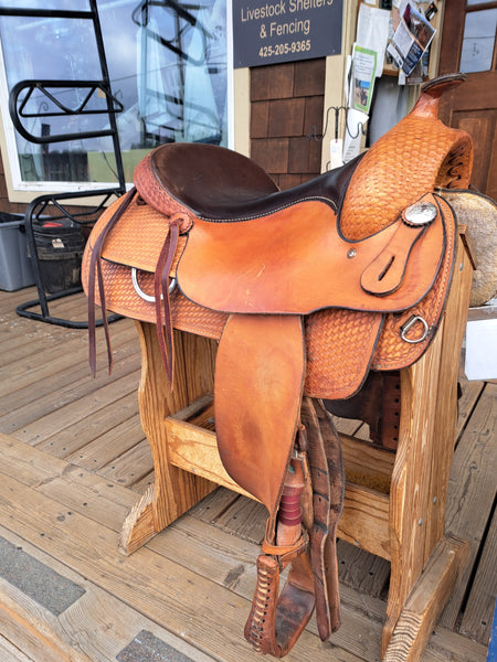 17" Frontier Saddlery Equitation Trail Saddle