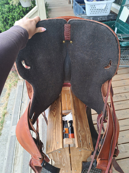 17" Parelli Natural Performer Western Saddle