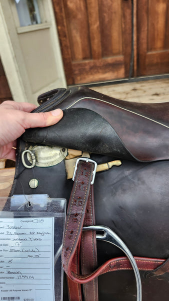 17" Passier PS Baum All Purpose English Saddle