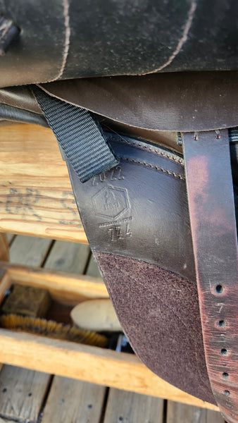 17" Hastilow & Sons Warwick Jumping Saddle