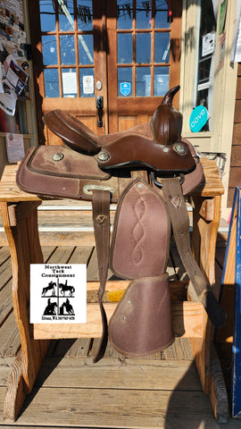 11" Tough 1 Eclipse Crypton Western Saddle
