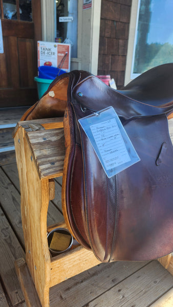 17" Stubben Siegfried VSD D.L. All Purpose English Saddle