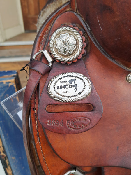 14" Simco Western Ranch Trail Saddle