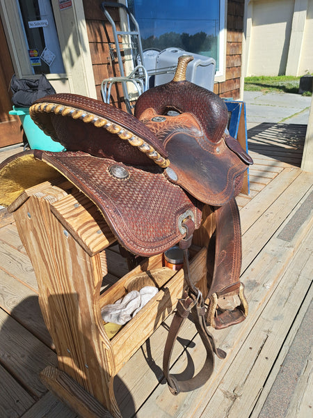 14" Billy Cook BW Barrel Racing Saddle