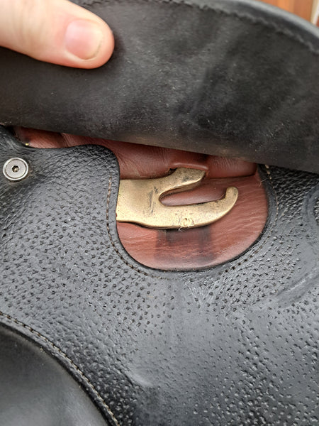 ON TRIAL 17.5" Custom Greg Allan Dressage Saddle