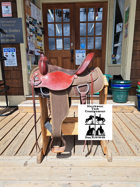 15" Fabtron Lady Trail Western Saddle