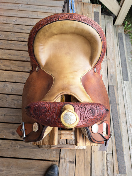 14" Cicle Y The Proven Barrel Racing Saddle