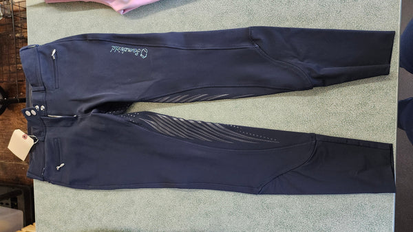 Navy 26" Clara Samshield Breeches