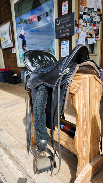 16.5" Tucker River Plantation Endurance Saddle