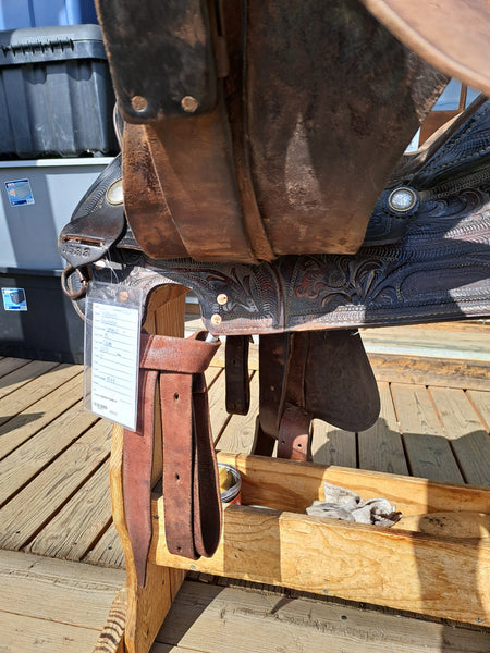 15" Western Equitation Saddle