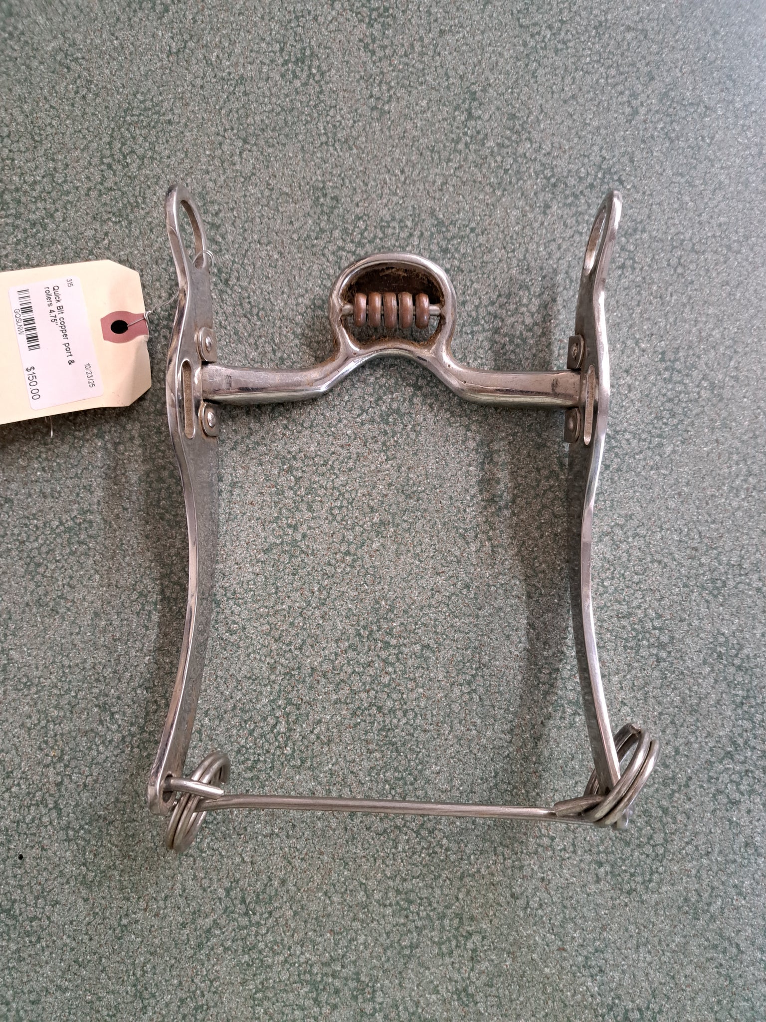 4.75" Quick Bit W/ Copper Port & Rollers