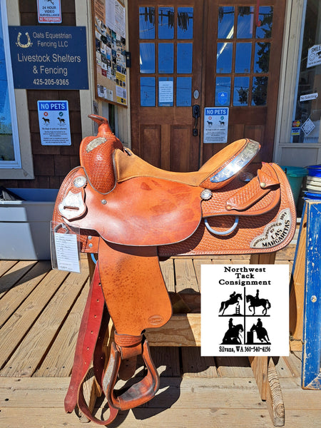 16" Crates Reining Saddle