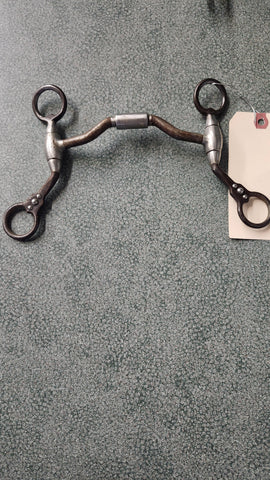 5" FG Antique Low Port Hinged Futurity Bit