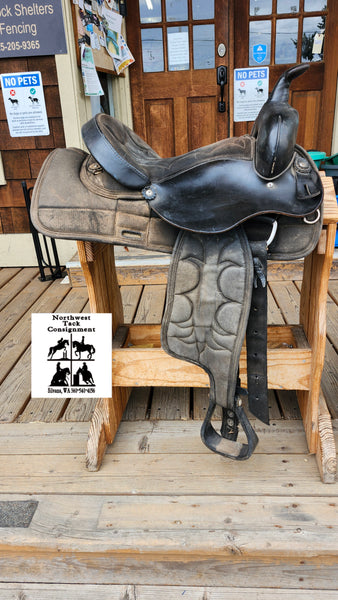 15" Court's Synthetic Western Trail Saddle