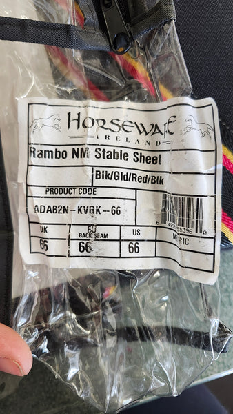 NEW 66" Rambo NewMarket Stable Sheet