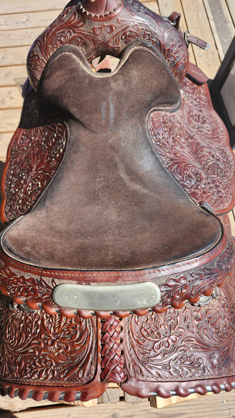 15" Billy Royal Western Equitation Show Saddle