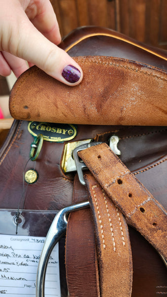16.5" Crosby Sovereign Prix de Nations Close Contact Jump Saddle