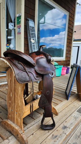 15" Hereford Tex Tan Western Saddle