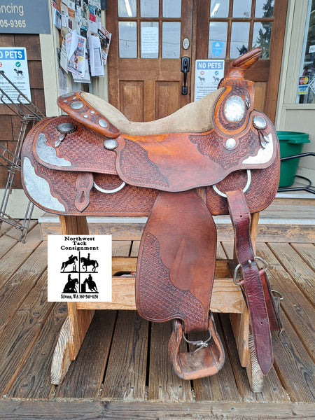 16" Rocky Custom Western Equitation Show Saddle