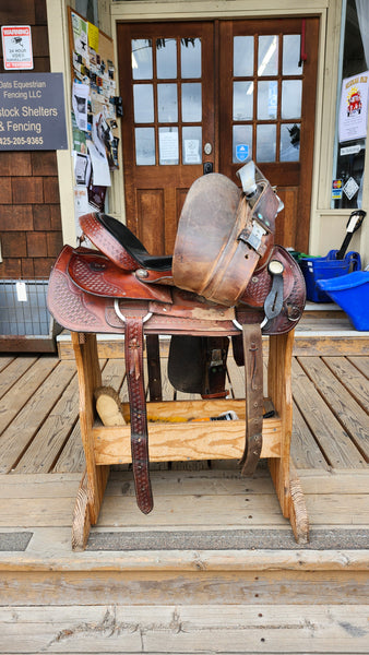 16.5" Diamond Barrel Saddle