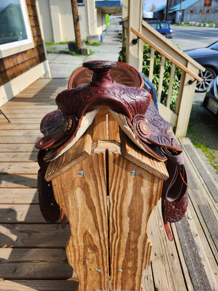 12" The American Happy Trails Western Pony Saddle