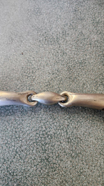 5.5" Herm Springer loose ring snaffle with lozenge