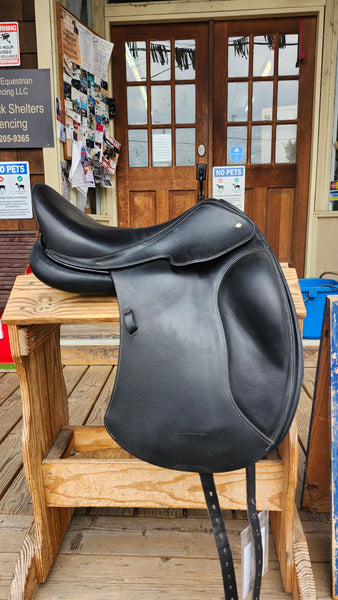 17.5" Greg Allan Custom Monoflap Dressage Saddle