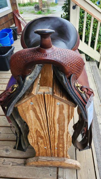 17-18" Big Horn Walking Horse Western Trail Saddle